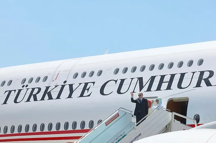 Başkan Recep Tayyip Erdoğan Suudi Arabistan’da böyle karşılandı! İşte o kareler...