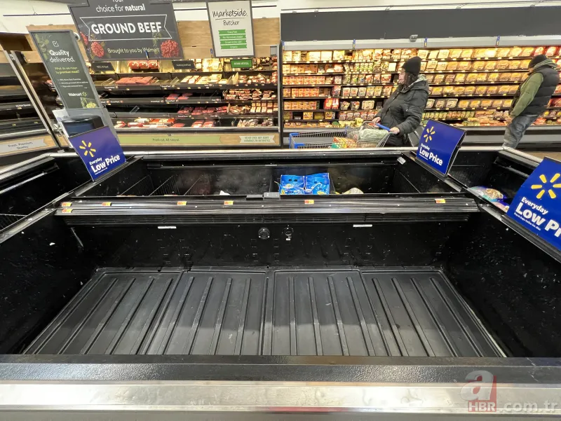 ABD'de omicron varyantı marketleri de etkiledi: Raflar boş kaldı! 6
