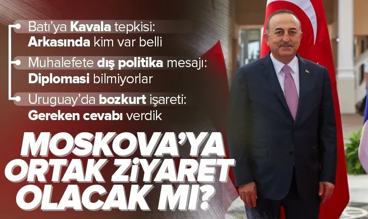 Dışişleri Bakanı Mevlüt Çavuşoğlu’ndan Rusya-Ukrayna savaşı ve Ermenistan ilişkileri hakkında önemli açıklamalar