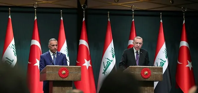 Başkan Erdoğan Irak Başbakanı Kazımi onuruna yemek verdi