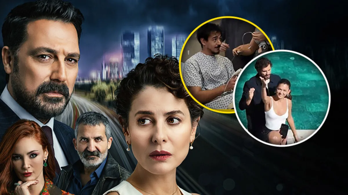 Can Borcu'nun seti neşeyle doldu! İşte sevilen dizinin kamera arkası görüntüleri...