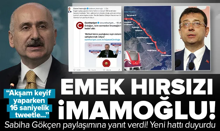 Yaptığı paylaşım emek hırsızlığıdır