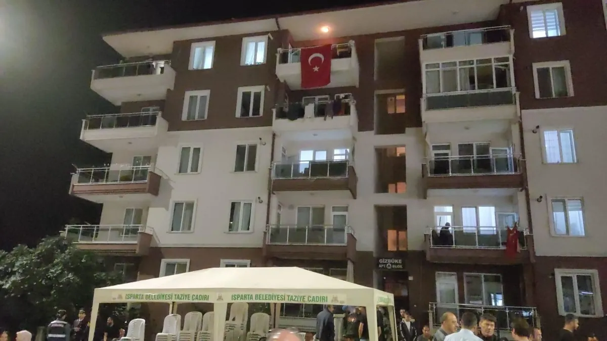 Isparta'ya şehit ateşi! Acı haber ailesine verildi
