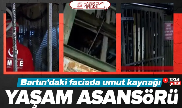 İşte Bartın’daki yaşam asansörü!