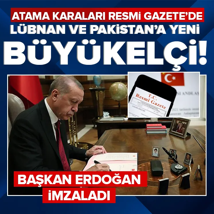 Dışişleri Bakanlığı atama kararları Resmi Gazetede