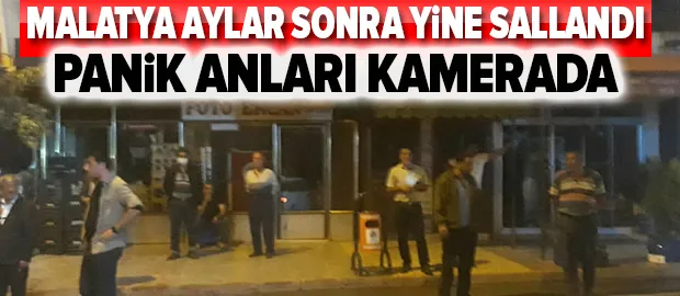 Malatya Pütürge'de 5 büyüklüğünde deprem | Vatandaş sokağa döküldü! Son depremler