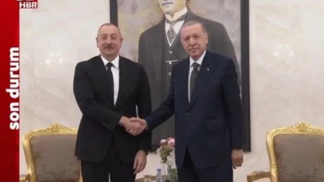 Ankara’da Erdoğan-Aliyev görüşmesi!