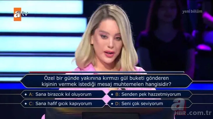 Milyoner'e damga vuran yarışmacı: Bu soruda elenmek marifet ister! ''Onur öğrencisi olarak mezun oldum'' dedi ama...