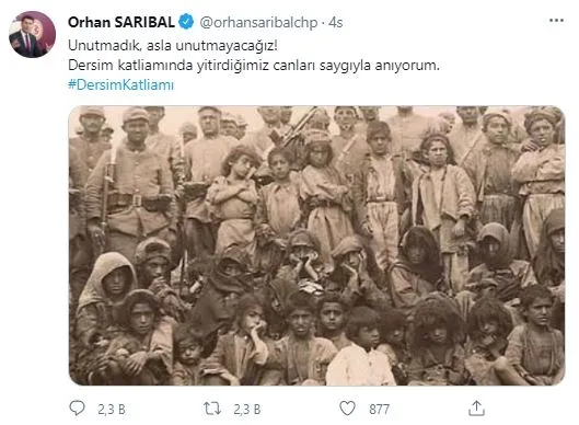 1620141342456.jpg "Atatürk'ü soykırımcı ilan eden HDP ile dar alanda kısa paslaşmalar!" CHP'li Orhan Sarıbal'ın Dersim paylaşımına tepki yağıyor - 2