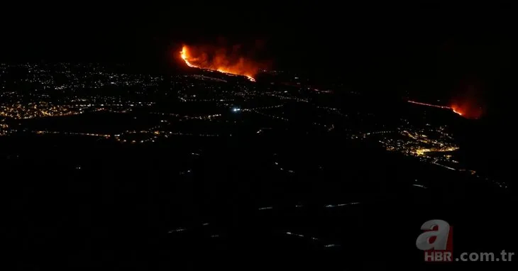 Zehirli gaz ve patlama uyarısı yapıldı! La Palma’da yanardağın püskürttüğü lavlar 11 günde 656 evi kül etti