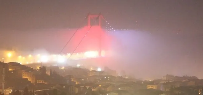 Sis nedeniyle iptal edilen vapur seferleri!