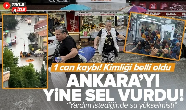 Ankara’yı yine sel vurdu! Meteoroloji’nin uyarısı sonrası cadde ve sokaklar göle döndü! 5 günlük hava durumu tahmini...