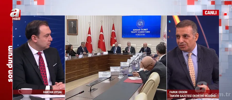 Asgari ücrette 2. randevu! Asgari Ücret Tespit Komisyonu toplantılarına katılan isim A Haber'de oran verdi: Bunun üstünde olacaktır 1