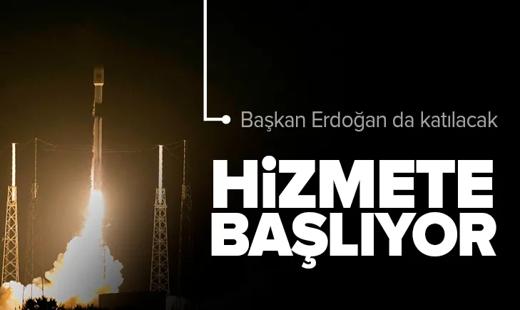 Türksat 5A bugün hizmete başlıyor! Başkan Recep Tayyip Erdoğan da katılacak