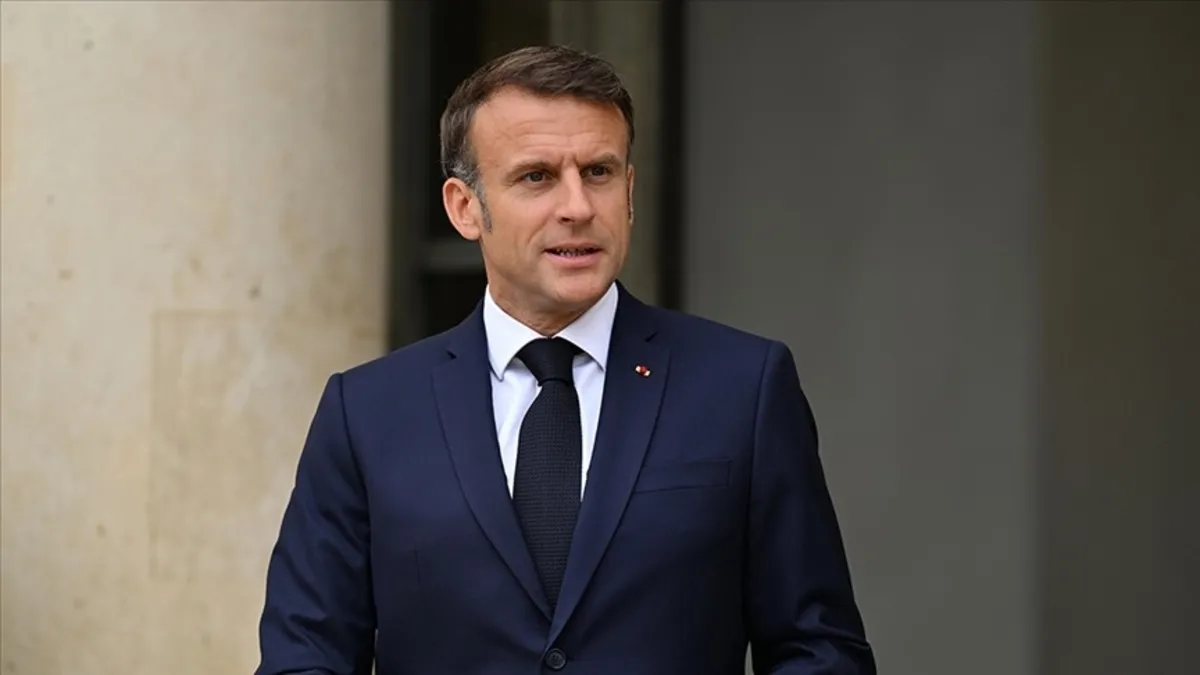 Macron açıkladı! Gazze ateşkesine destek için Mısır'a gidecek