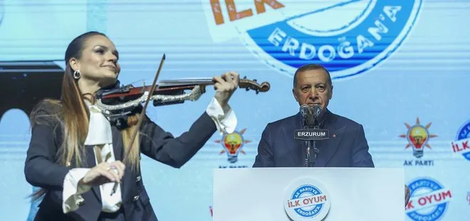 Başkan Recep Tayyip Erdoğan’ın Erzurum programında Canan Anderson rüzgarı: “Cumhurbaşkanına konser vermek gurur verici”