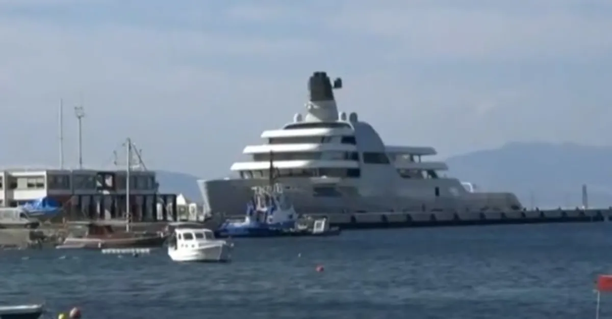 Abramoviç’in yatı Bodrum’a demir attı