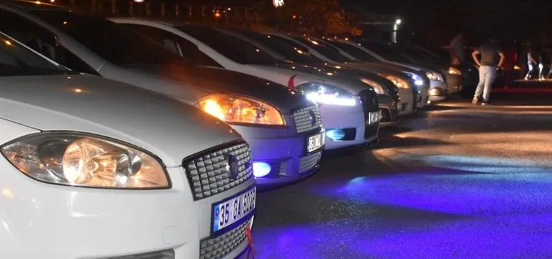 İzmir'de 19 aracın karıştığı ilginç olay