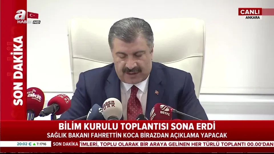 Son dakika: Sağlık Bakanı Fahrettin Koca’dan koronavirüs hakkında önemli açıklama