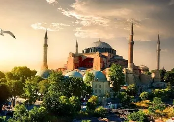 Milattan Önce 6'ncı yüzyılda özel olarak getirildiler! Ayasofya'da dikkat çeken 'Muğla' detayı