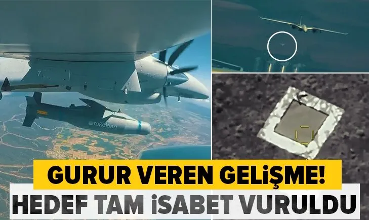 Son dakika: Bayraktar Akıncı TİHA ilk atış testini başarıyla tamamladı