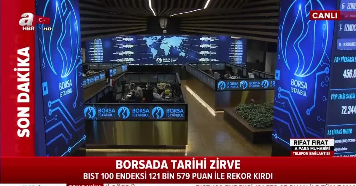 Son Dakika Borsa Istanbul Da Tum Zamanlarin Rekoru A Haber Son Dakika Ekonomi Haberleri