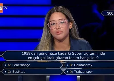 Milyoner’e damga vuran Süper Lig’in gol kralı sorusu!