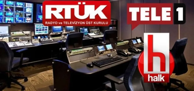 RTÜK'ten Halk TV ve Tele1'e 5'er kez program durdurma cezası