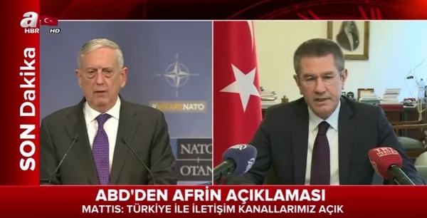 Milli Savunma Bakanı Canikli: ABD'den PYD/YPG'ye verdikleri desteği sonlandırmalarını talep ettik - 1