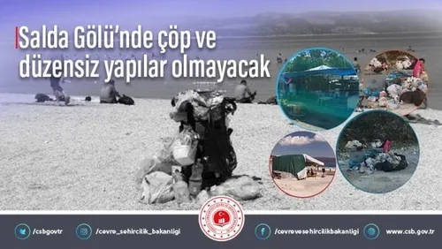 Bakan Kurum’dan ’Salda Gölü’ açıklaması