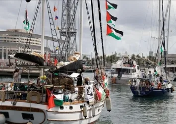Küresel Sumud Filosu Gazze'ye doğru yola çıktı! Türk aktivist A Haber'de: Direnmeye ve vazgeçmemeye devam edeceğiz