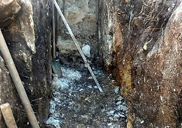 Manisa'da ormanda kaçak kazıya 3 gözaltı
