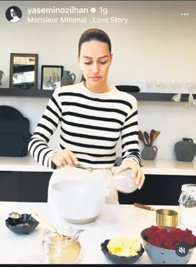 Yasemin Özilhan’ın paylaşımı alay konusu oldu! Birebir kopyaladı