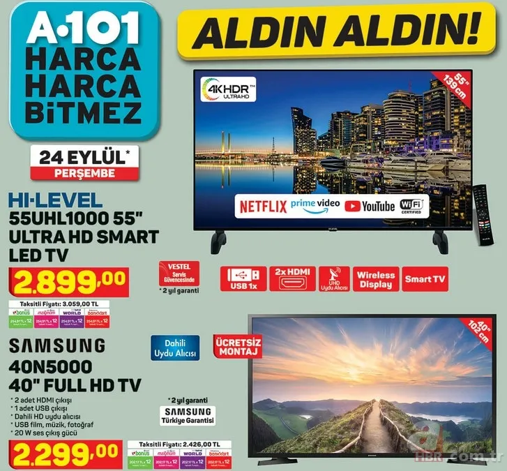 Dev indirim fırsatı! A101 24 Eylül 2020 aktüel ürünler kataloğu: Bu hafta A101'de hangi ürünler indirimli, neler var? 2