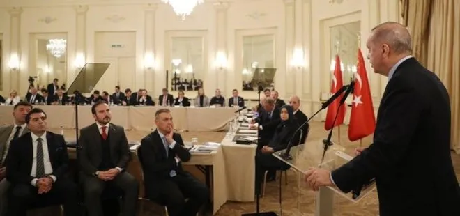 Başkan Erdoğan, Cenevre’de Uluslararası Demokratlar Birliği Avrupa Temsilcilerini kabul etti
