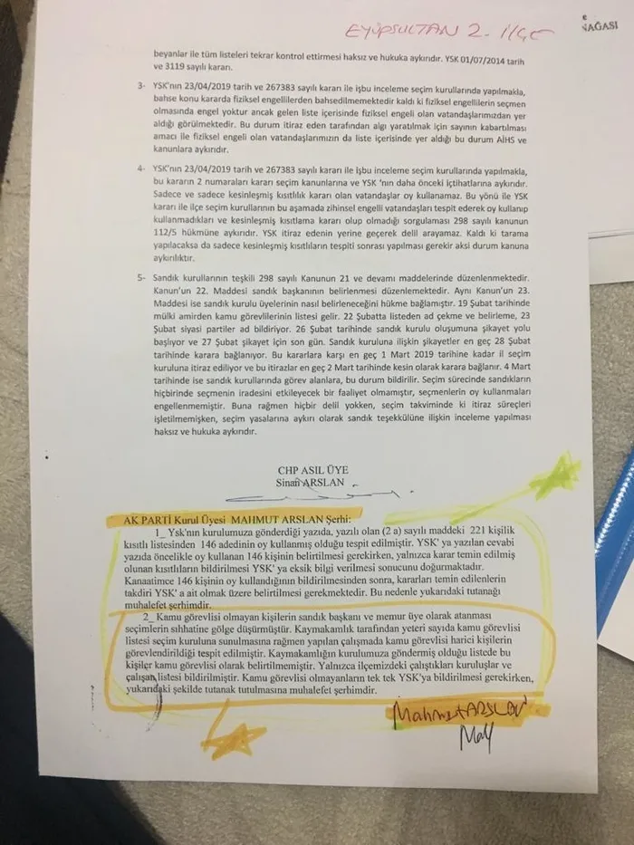 İlçe seçim kurullarının YSK’ya utanç direnişi - 3