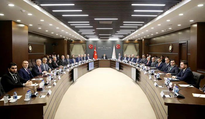 Hazine ve Maliye Bakanı Nureddin Nebati TOBB heyetini kabul etti