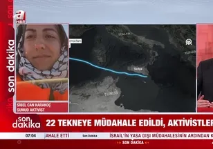 Sumud Filosu aktivistleri A Haber'de