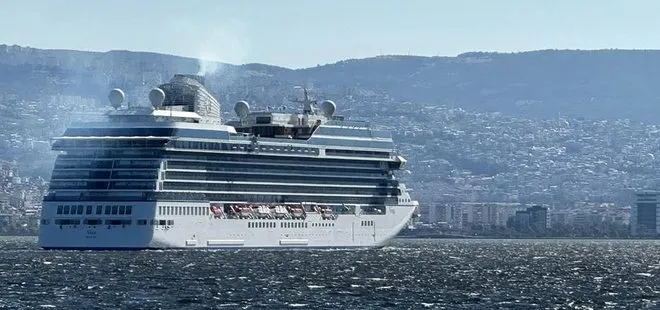 İzmir'e kruvaziyerle 1143 turist geldi