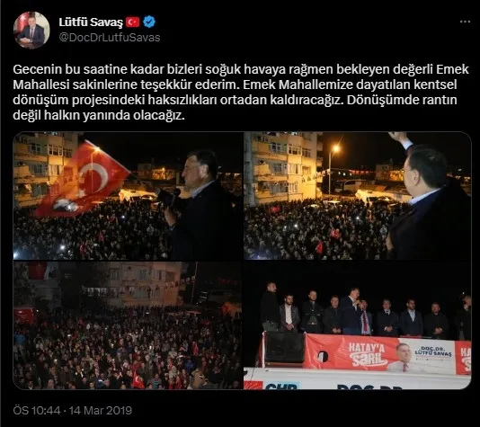 CHP’nin ikiyüzlülüğü! Antakya’ya enkaz vadedip projeyi böyle akamete uğrattılar: Kentsel dönüşüme hayır propagandası
