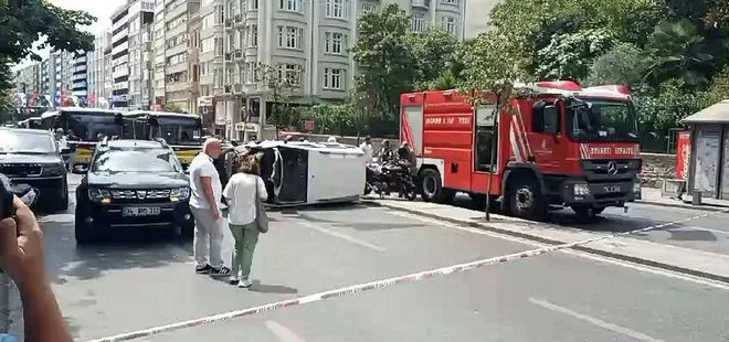 Alkollü sürücü ortalığı birbirine kattı! İstanbul’un göbeğinde trafiği felç etti