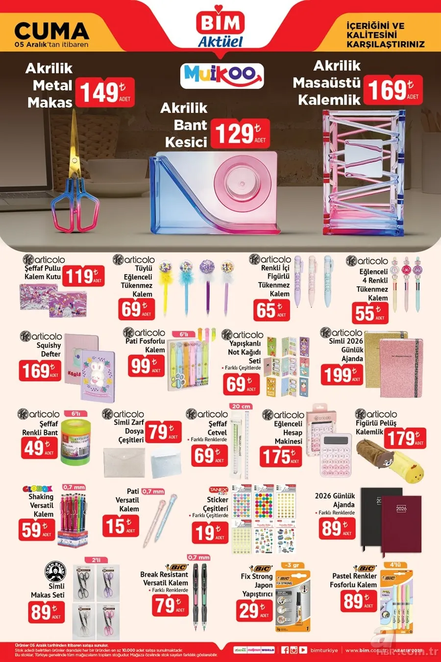 2-5 Aralık BİM aktüel listesi yayınlandı: Bu hafta hangi ürünler indirimde? 5