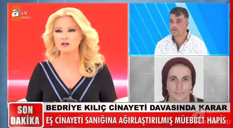 Bedriye Kılıç davasında karar açıklandı! Müge Anlı canlı yayında duyurdu! Eşi tarafından katledilip uçurumdan atıldı 14
