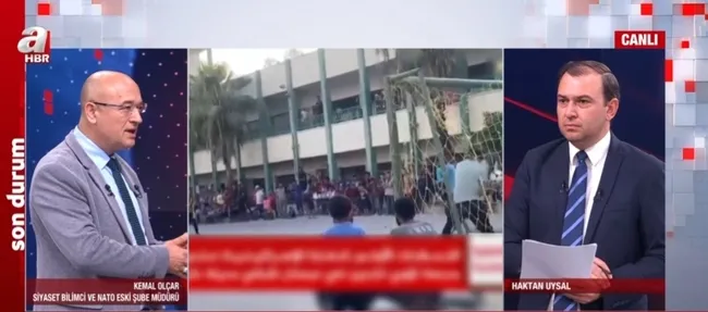İsrail okula sığınmış top oynayan çocukları katletti! İsrail’in taktiklerini canlı yayında anlattı