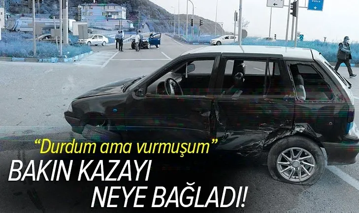Bakın yaptığı kazanın nedenini neye bağladı! Ramazan ayını sorumlu tuttu