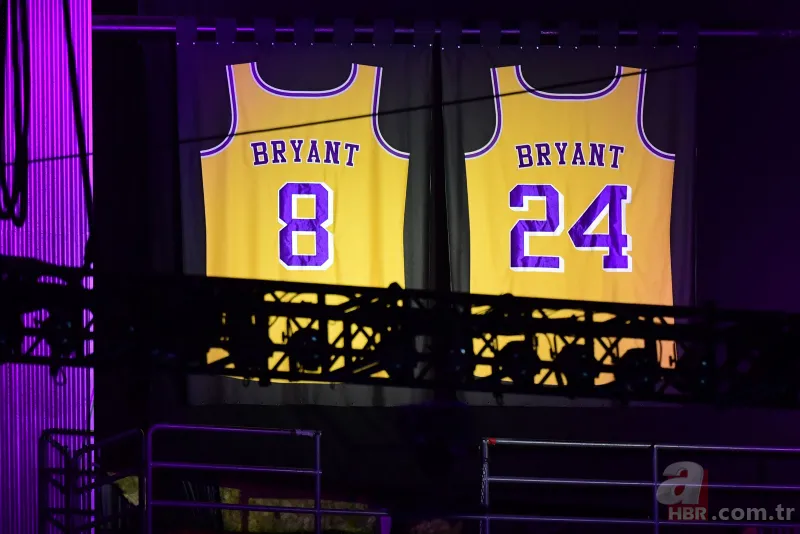 Michael Jordan Kobe Bryant'ın veda töreninde gözyaşlarını tutamadı 9