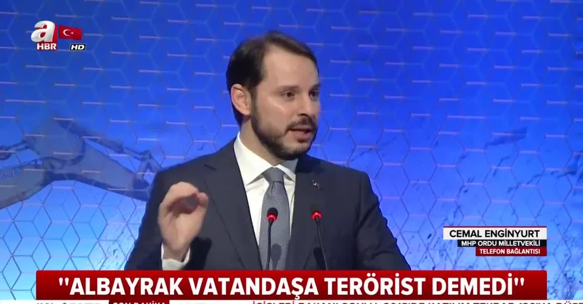 MHP'li vekil Enginyurt'tan Hazine ve Maliye Bakanı Albayrak'a destek
