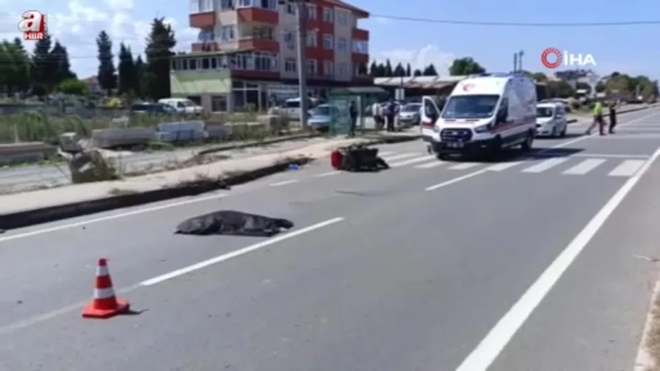 Korkunç kaza: Anne öldü kızı yaralandı