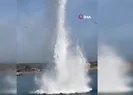 Denizde bulunan mayın imha edildi
