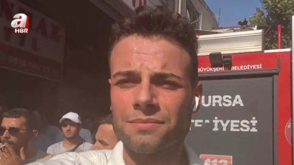 Bursa’da tekstil mağazasında yaşıyor!